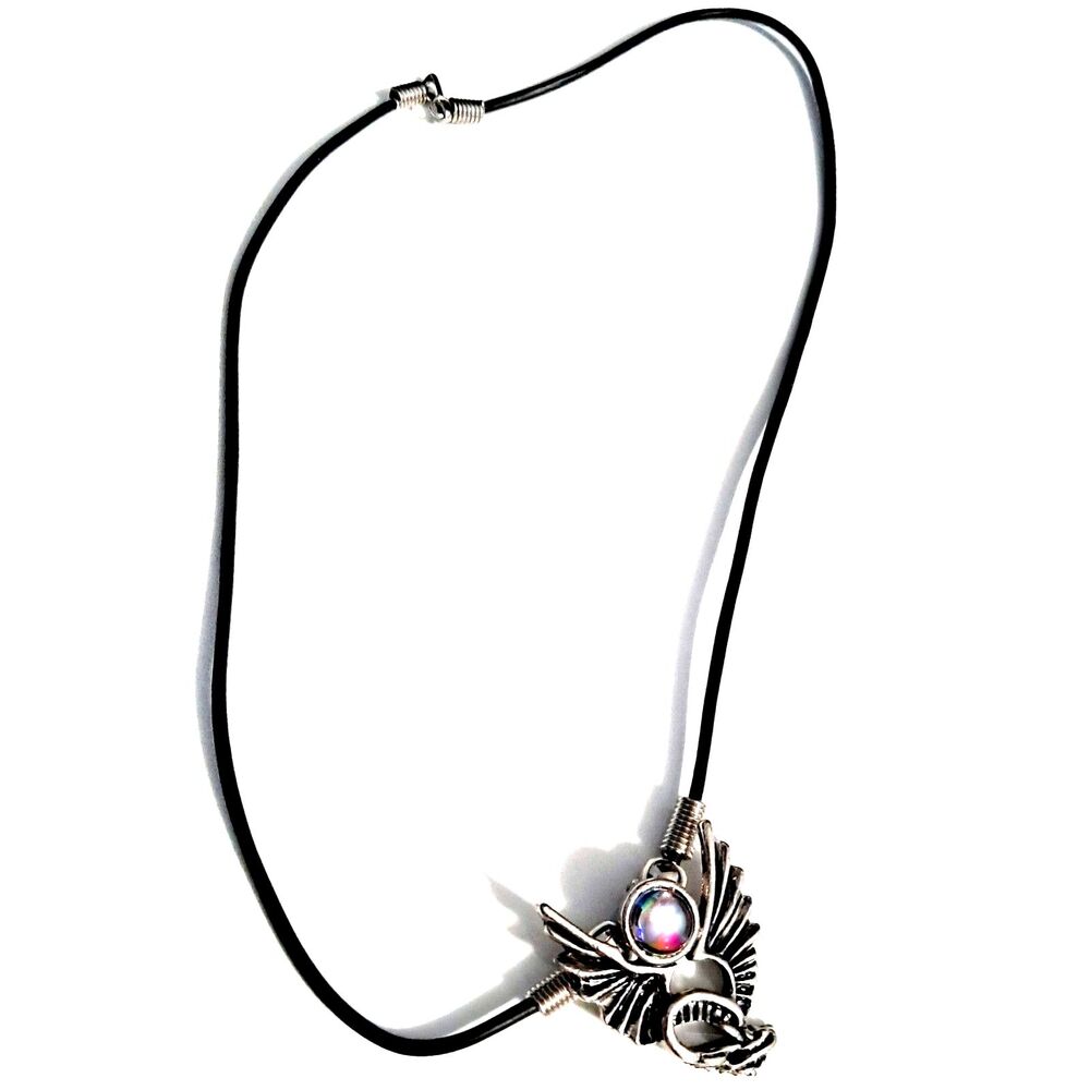 Novelty Batwings Fantasy Punk Necklace